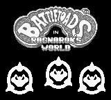 Battletoads title screen for GameBoy